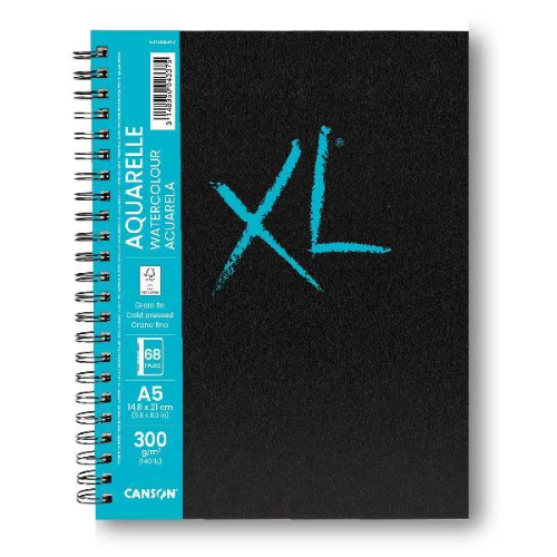 CANSON XL BOOKS BLOCCO DA DISEGNO 148X210 mm 40 FOGLI GRANA FINE BIANCO